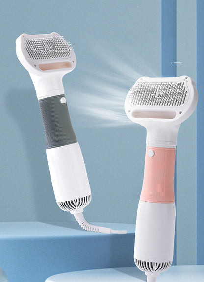 2-in-1 Electric Pet Hair Dryer & Grooming Brush